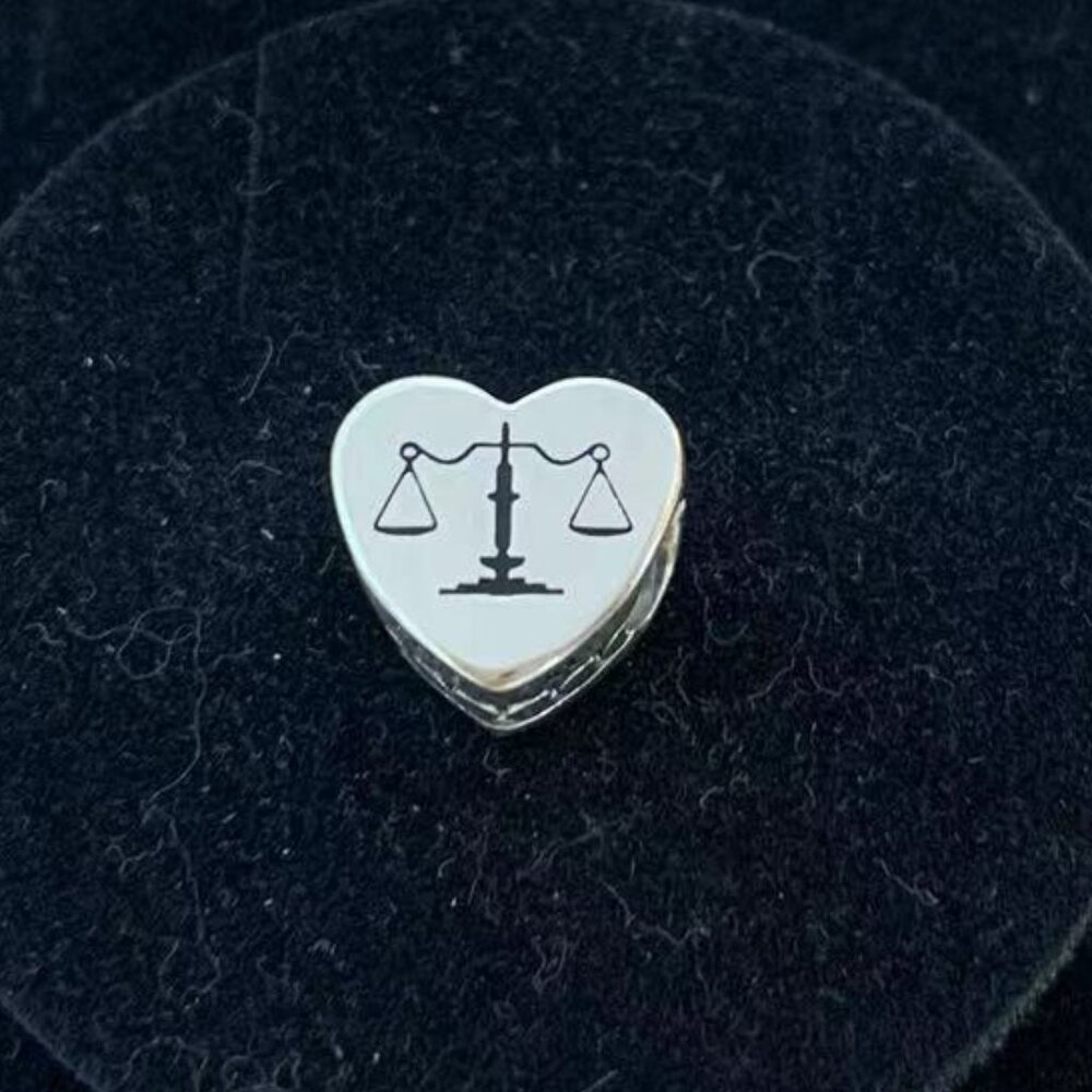 Pandora Law Justice Freedom Charm